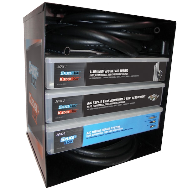 A/C Repair Master Kit with Metal Storage Cabinet